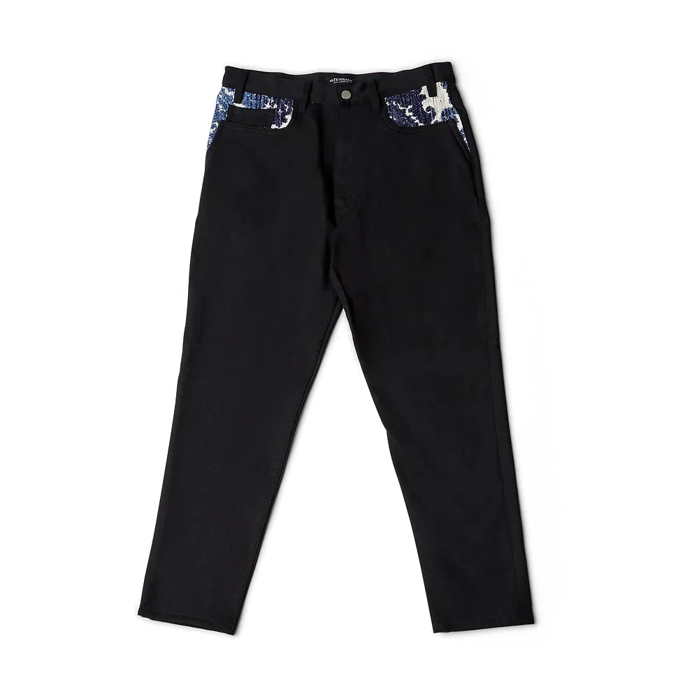 DENIM WITH BLUE SWAN
